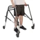 Andador Posterior De Alumínio Com 4 Rodas G - Mercur