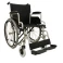 Cadeira de Rodas Dobrável Coyote Aço 44cm - Aço Reforçado, Rodas Grandes