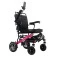 Cadeira de Rodas Motorizada Compact In - Power Lite - Rosa