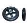 Roda Universal Aro 6 com Rolamento para Cadeiras de Rodas