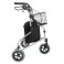 Andador Inspire Mobil Saude 3 Rodas e Bolso MBRLA42012