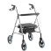Andador com 4 Rodas Assento e Cesta D12 Dellamed