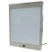 Negatoscópio 1 Corpo Aço Inox Bivolt Luz Led 35x45x7cm
