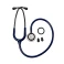Estetoscópio Littmann Classic III Adulto Azul Espelhado 5863 3M