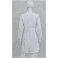 Jaleco Feminino Gabardine Botões Cobertos Gola Padre PP Aspen (