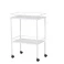 Mesa aux 40x60x80 esmaltada c/rodizios e varanda 