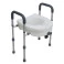 Assento Sanitario Elevado com Barra de Apoio Lateral Pro18