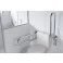 Barra de Apoio Lateral Articulada Inox Care Metais 