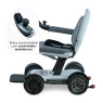 Cadeira de Rodas Motorizada Dobrável até 120 Kg Spacemed Dellamed