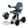 Cadeira de Rodas Motorizada Dobrável até 120 Kg Spacemed Dellamed