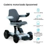 Cadeira de Rodas Motorizada Dobrável até 120 Kg Spacemed Dellamed